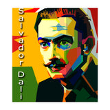 Salvador Dali Maestro Painting In Pop Art WPAP (Print Only) thumbnail