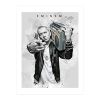 Eminem Rapper Celebrity (Print Only)