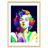 Marilyn Monroe Famous Actress Pop Art thumbnail