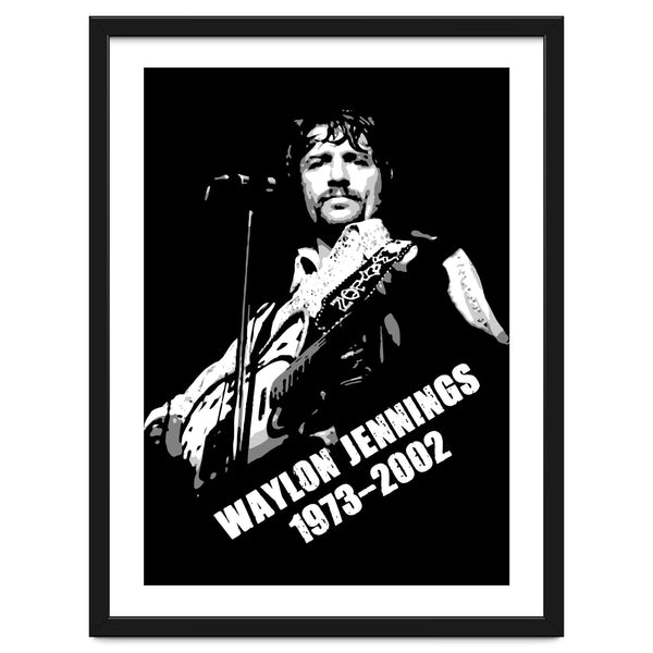 Waylon Jennings American Musician Legend