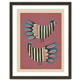 Striped Bird Pair I thumbnail
