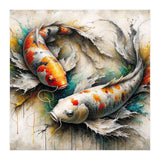 Watercolor Koi Fish Pair (Print Only) thumbnail