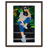 A Girl Sitting On A Step thumbnail