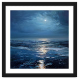 Midnight Blue Moonlit Seascape thumbnail