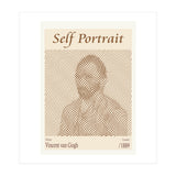 Self Portrait Vincent Van Gogh (1889) (Print Only) thumbnail