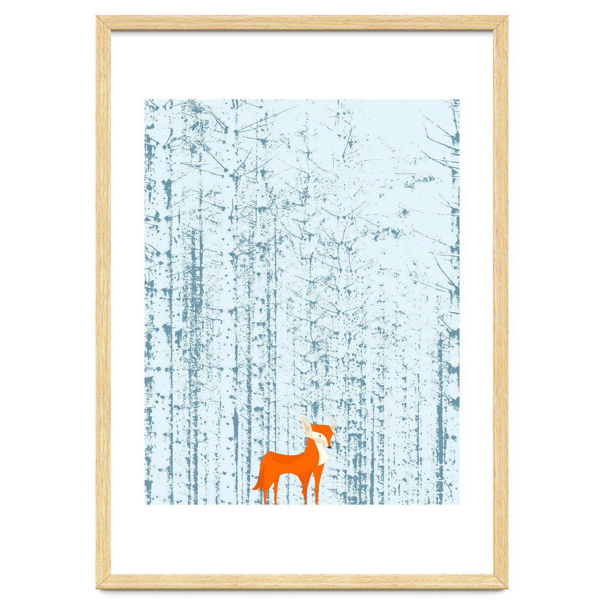 Fox Lost In The Woods