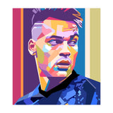 Lautaro Martinez art (Print Only) thumbnail