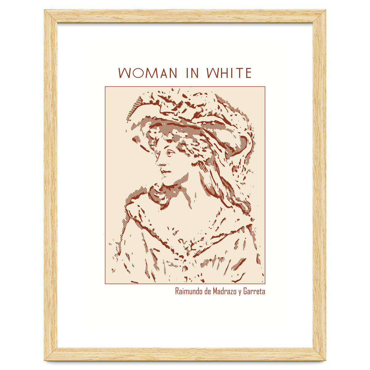 Woman In White – Raimundo De Madrazo Y Garreta