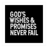 God's wishes and promises never fail (Print Only) thumbnail