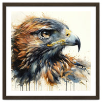 Eagle Gaze Across The Horizon