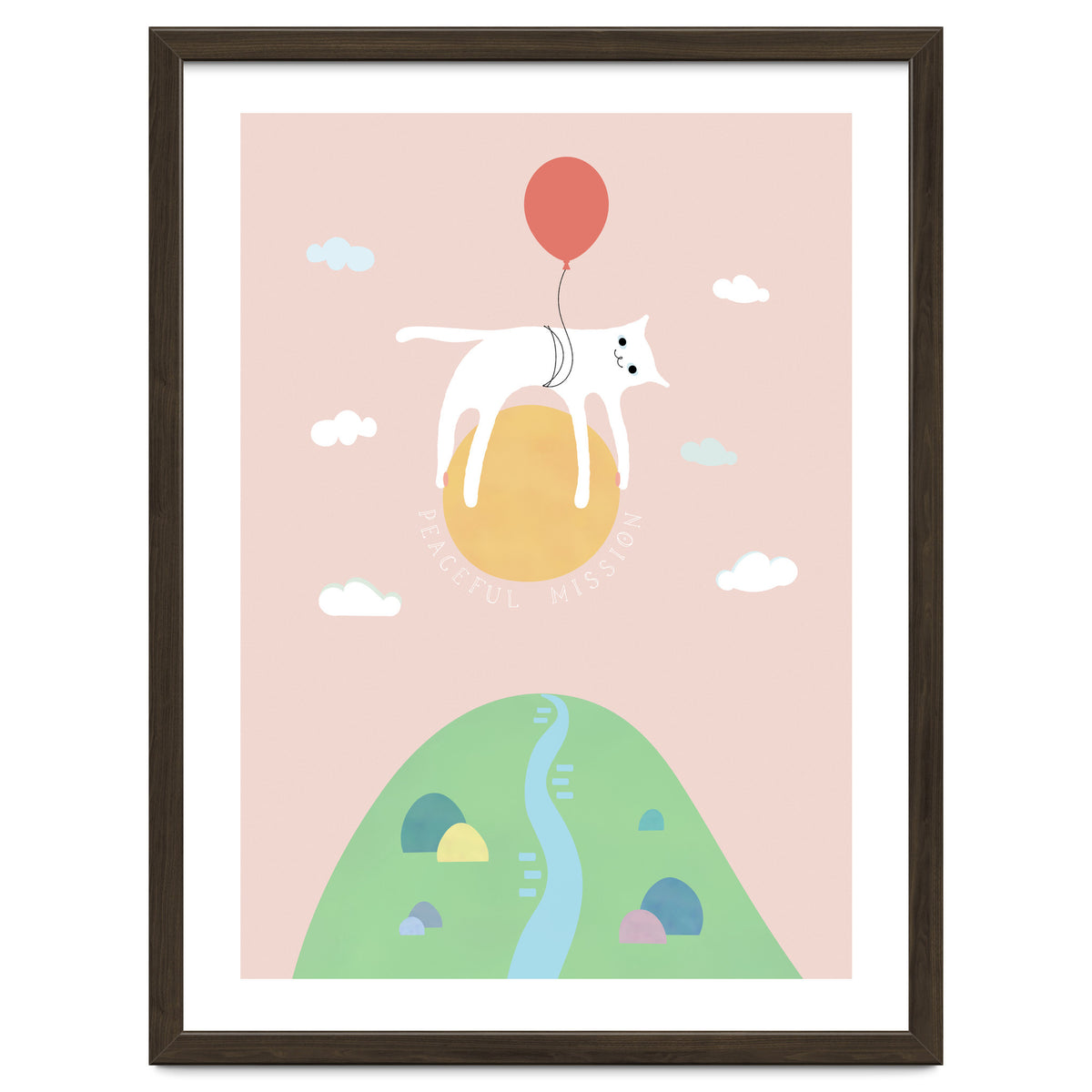 PEACEFUL MISSION CAT