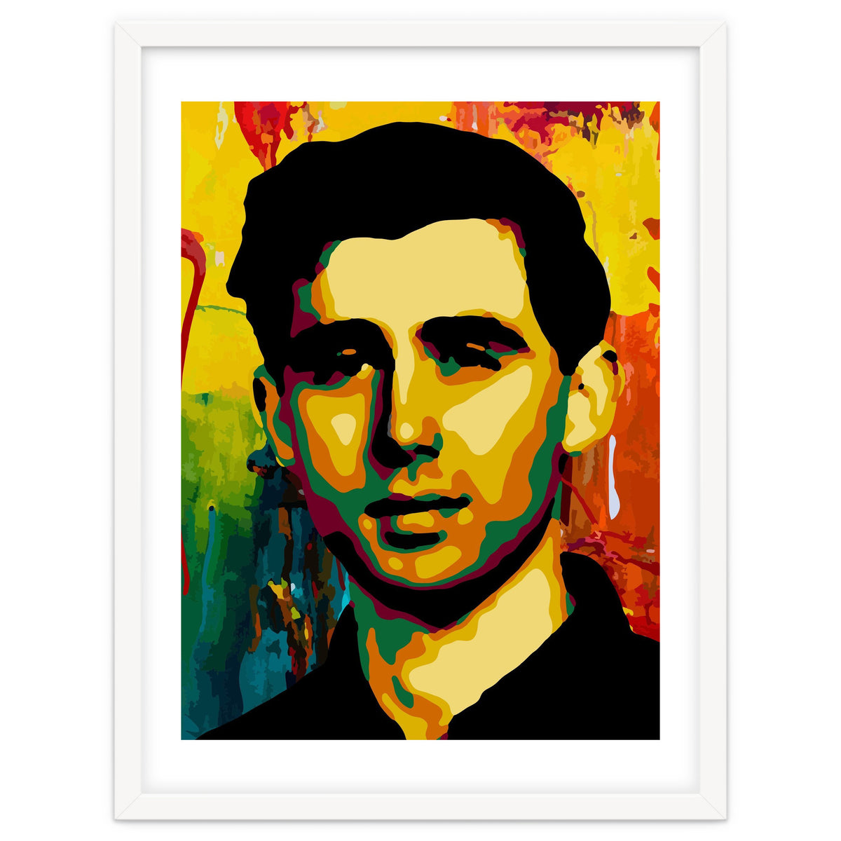 Andrew Goodman Activist Colorful Abstract Art