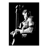 Marcus Miller American Music Legend in Grayscale (Print Only) thumbnail