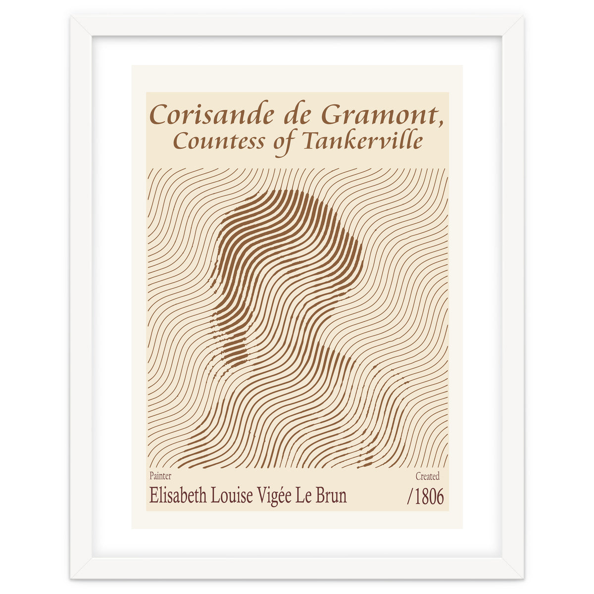 Corisande De Gramont, Countess Of Tankerville – Elisabeth Louise 1806