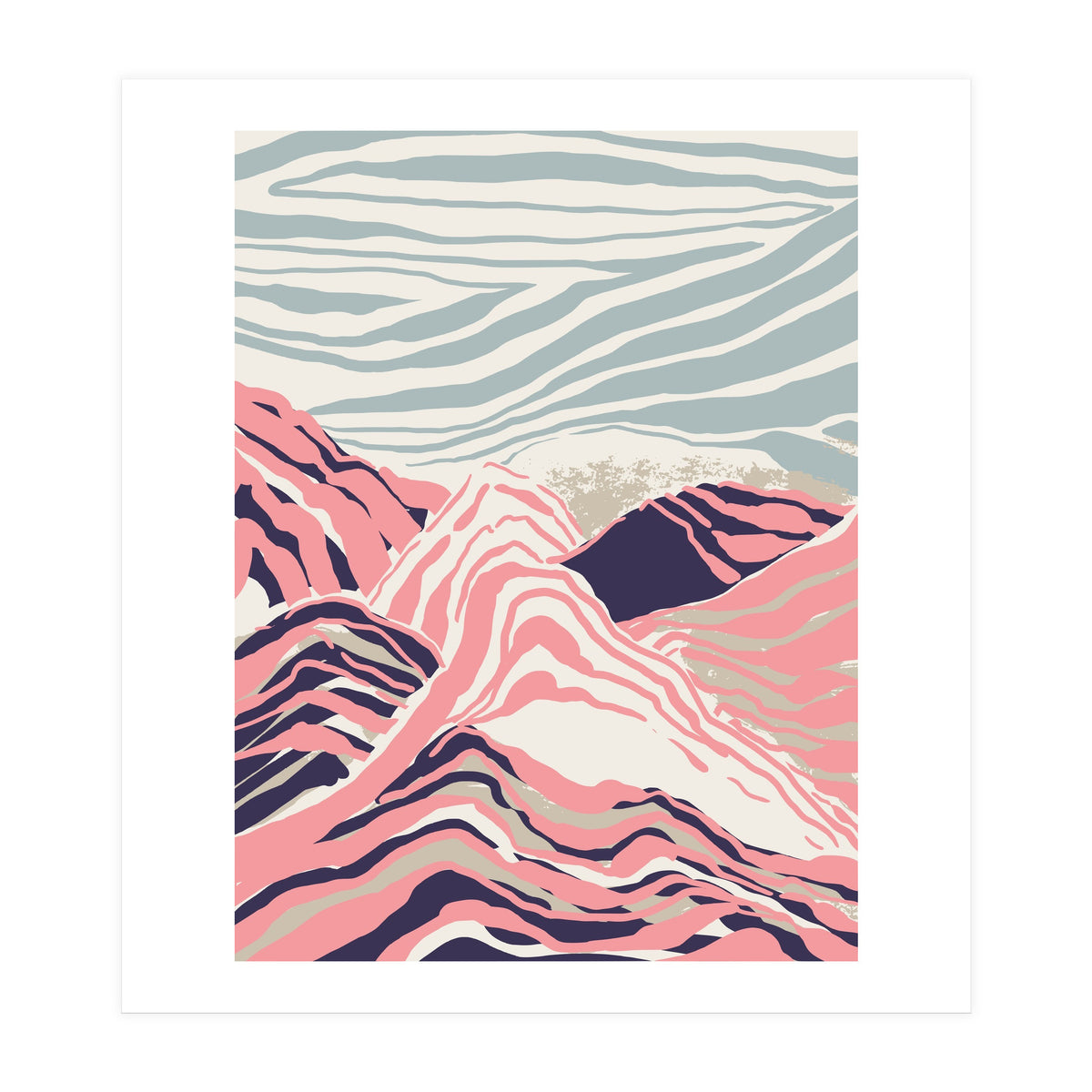 Follow the lines Wanderlust (Print Only)