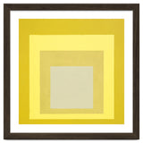 JOSEF ALBERS - HOMAGE TO THE SQUARE YELLOW WHITE thumbnail