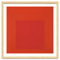 JOSEF ALBERS - HOMAGE TO THE SQUARE RED