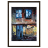 Pastel impression of an old house facade thumbnail