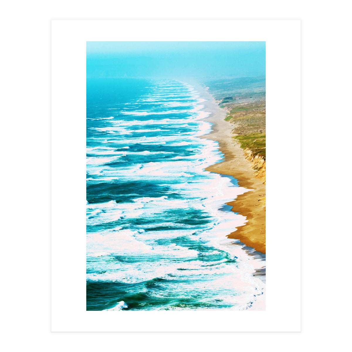 Live By The Sea #society6 #decor #buyart (Print Only)