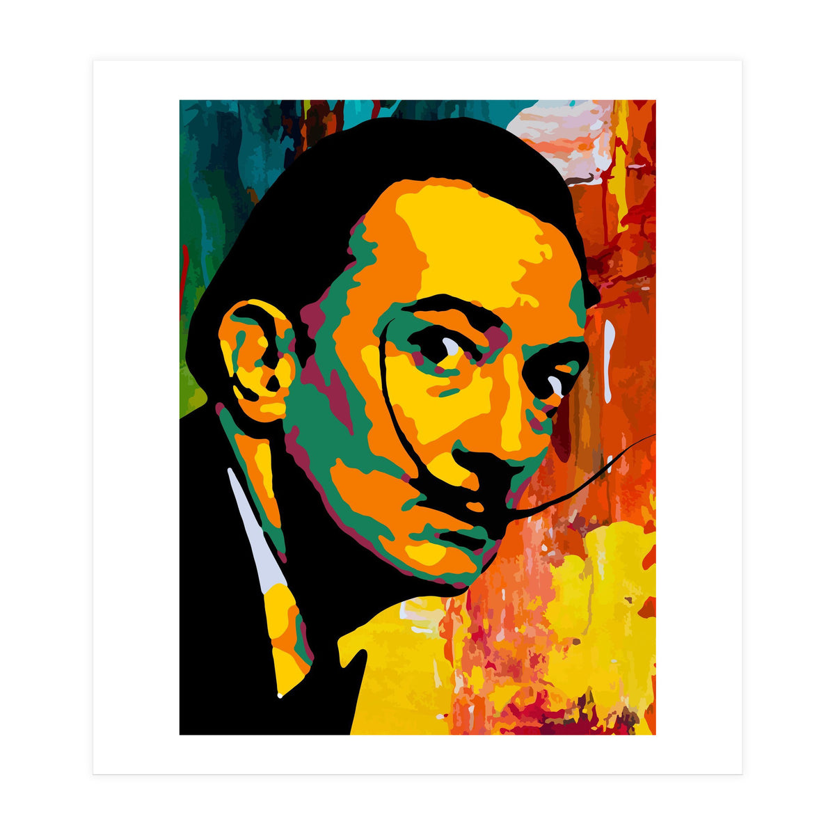 Salvador Dali Abstract 2 (Print Only)