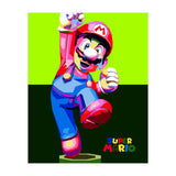 Super Mario Cartoon Character Pop Art (Print Only) thumbnail