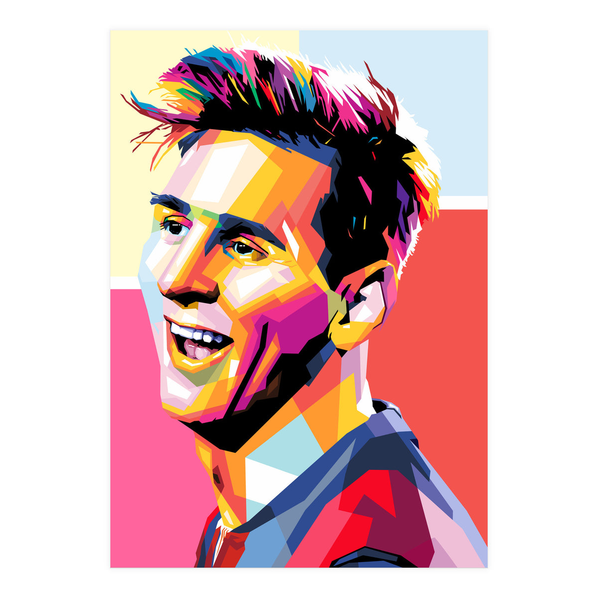 Lionel Leo Messi (Print Only)