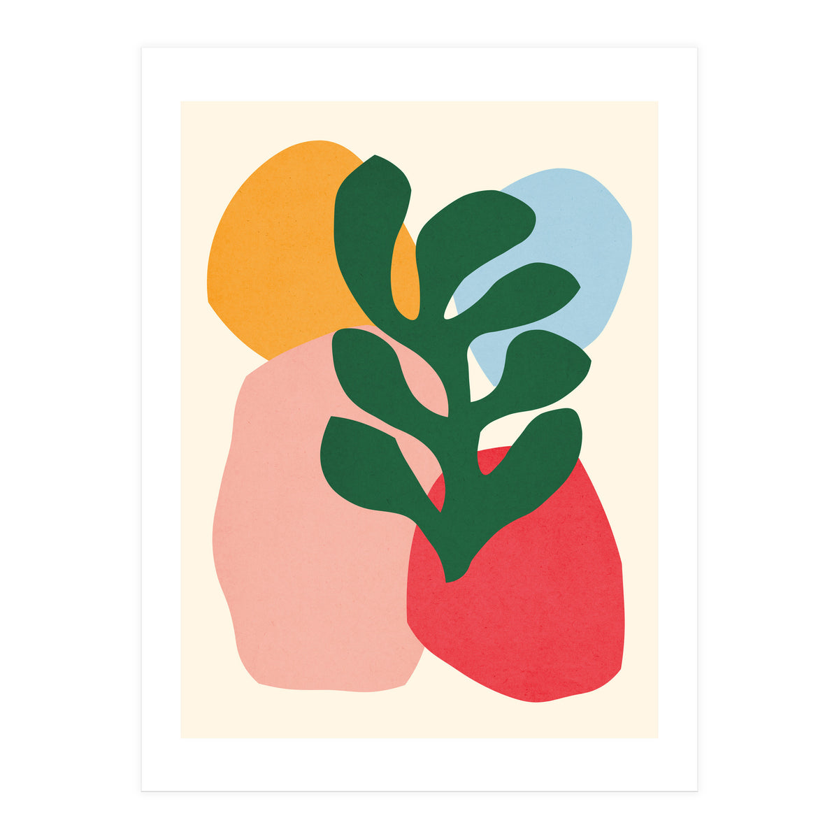 Floral matisse 9 (Print Only)