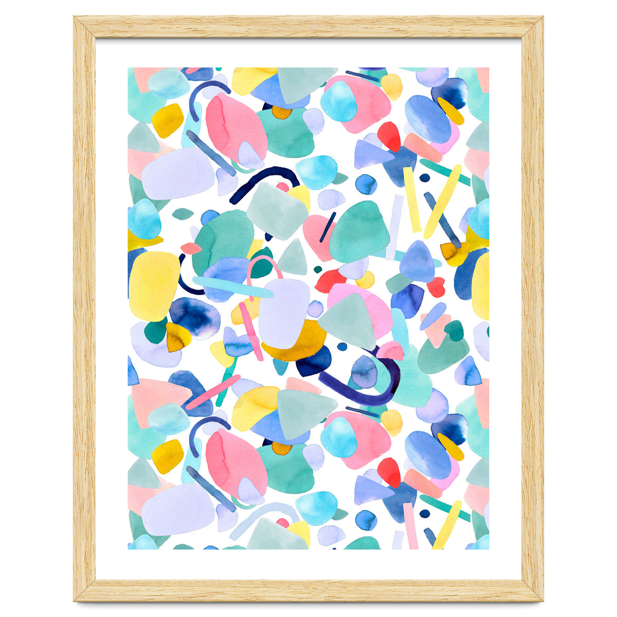 Abstract Geometric Modern Shapes