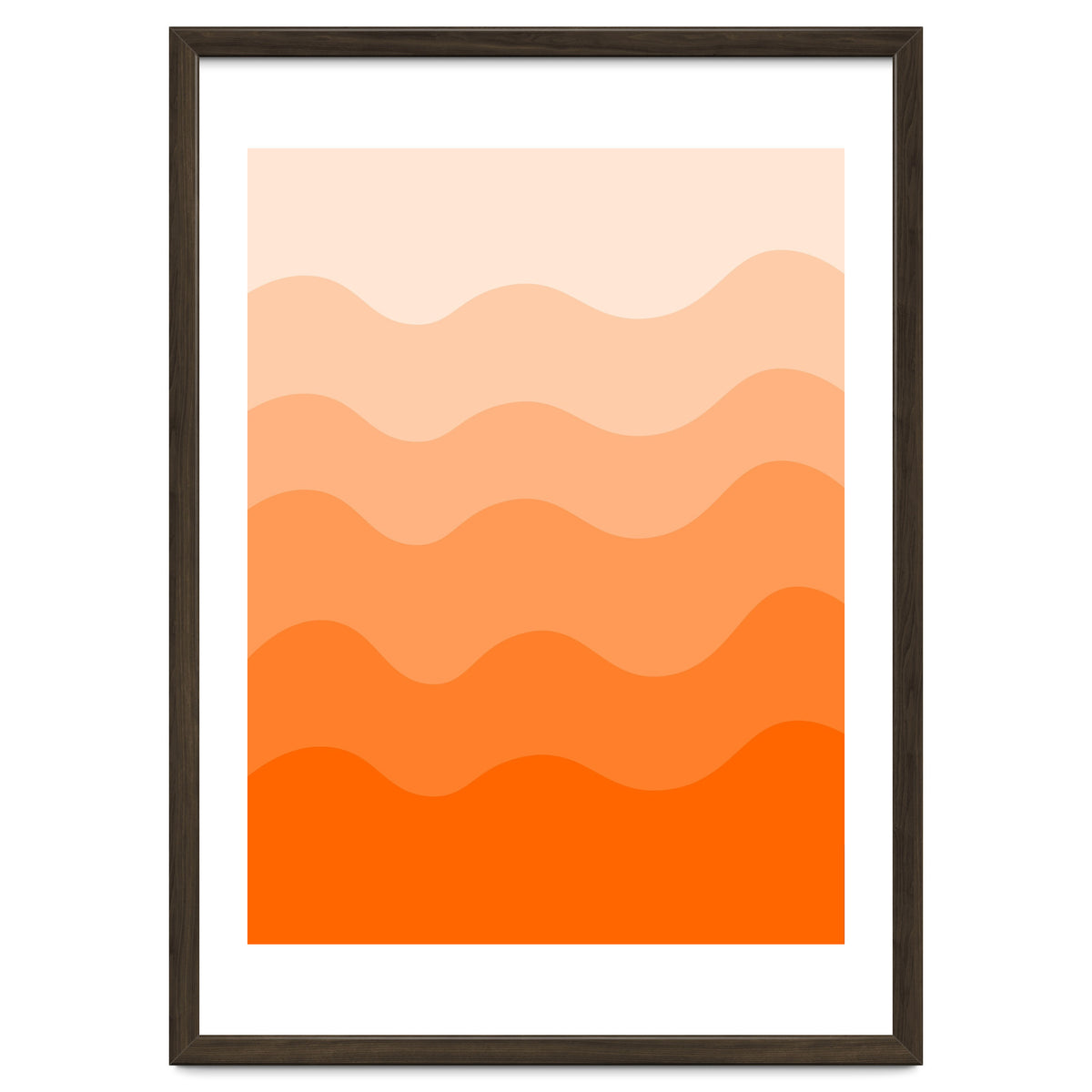 Orange gradient design