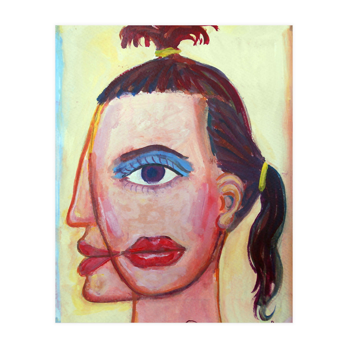 Cabeza De Mujer 6 (Print Only)