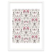 Bohemian Garden Pink Pattern