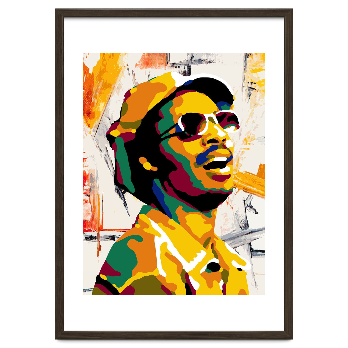 Stevie Wonder Retro Pop Art 3