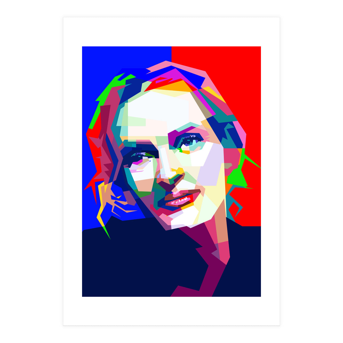 Uma Thurman Kill Bill Pop Art WPAP (Print Only)