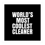 World's most coolest cleaner (Print Only) thumbnail