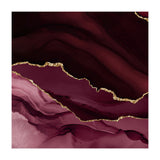 Burgundy & Gold Agate Texture 12 (Print Only) thumbnail