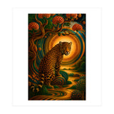 Leopard in Retro Contemporary Aesthetics (Print Only) thumbnail