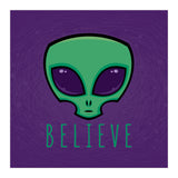 Believe Alien Head (Print Only) thumbnail