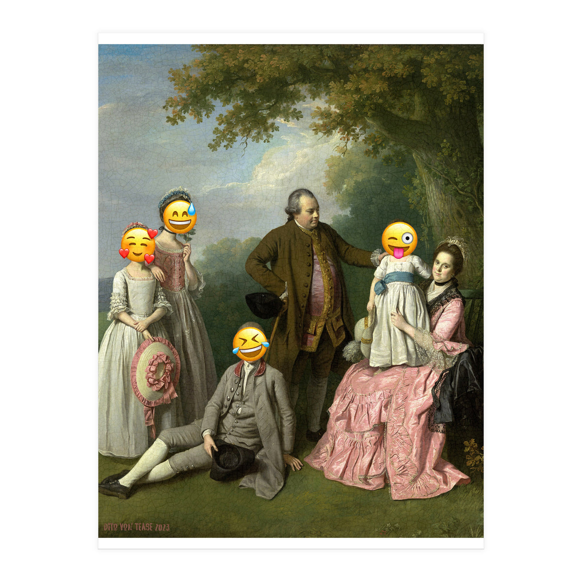 Emoji painting 1 (Print Only)