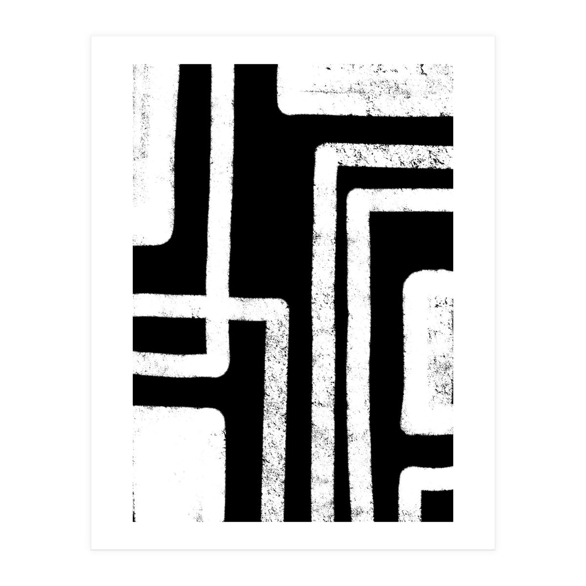 Minimalist Box Lines (Print Only)