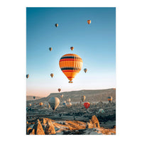 Hot Air Balloons Cappadocia Sunrise (Print Only)