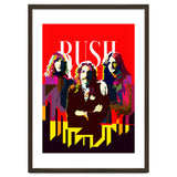 Rush Progressive Rock Pop Art WPAP thumbnail