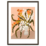 Floral Contemporary Still Life Peach Fuzz thumbnail