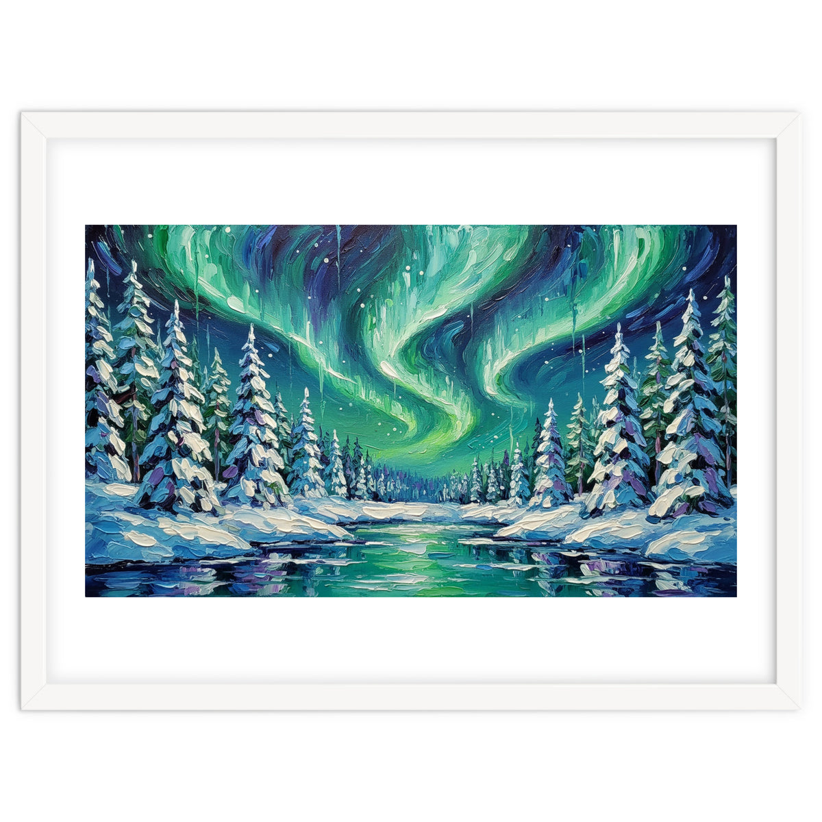 Ethereal Aurora Borealis