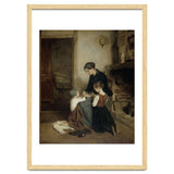 The Evening Prayer. Dating: 1857. Measurements: h 46.5 cm × w 38.5 cm; d 6.4 cm. thumbnail