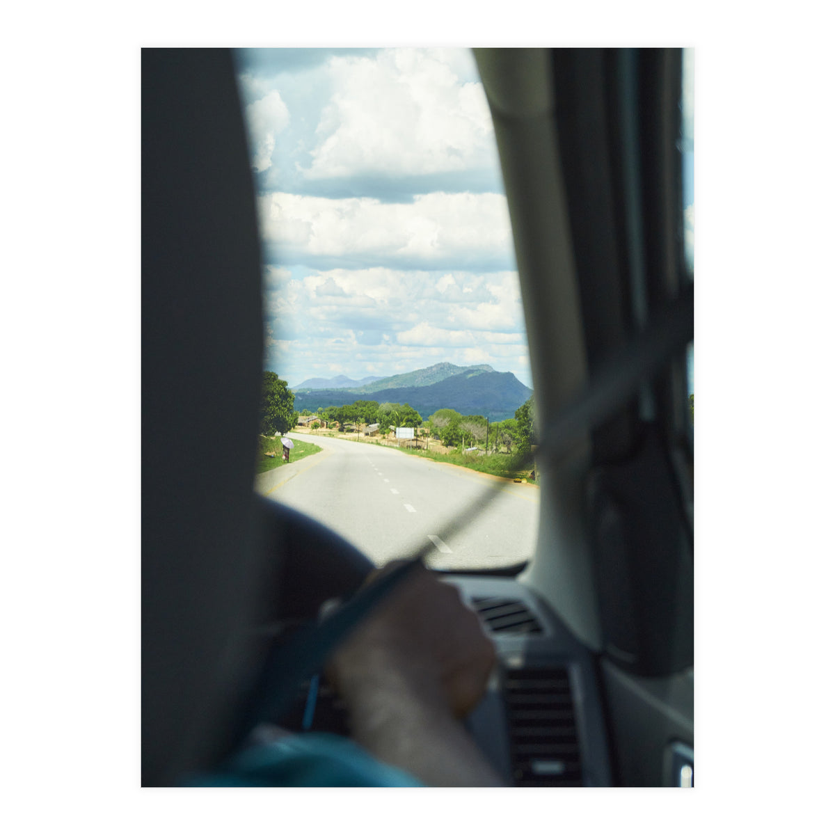 Driving Through Mozambique (Print Only)