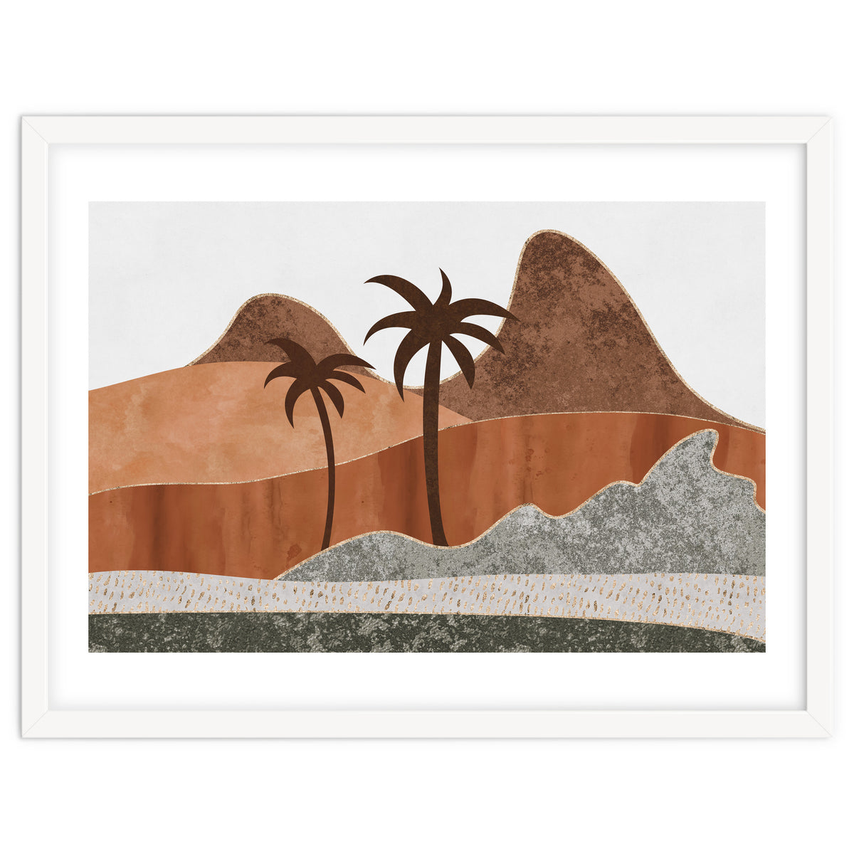 Abstract Landscape Desert Dream