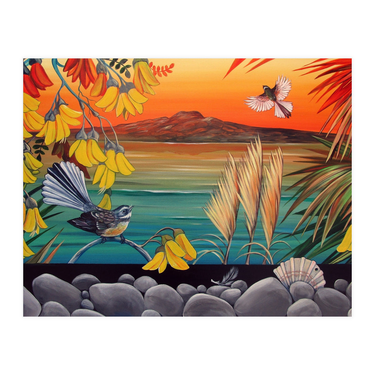 Rangitoto Sunset (Print Only)