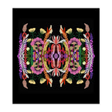 The Butterfly Effect Series 01, Paint Blot Mirror Colorful, Symmetrical Graphic, Eclectic Mandala (Print Only) thumbnail