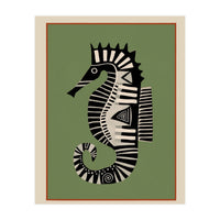 Striped Seahorse I (Print Only)