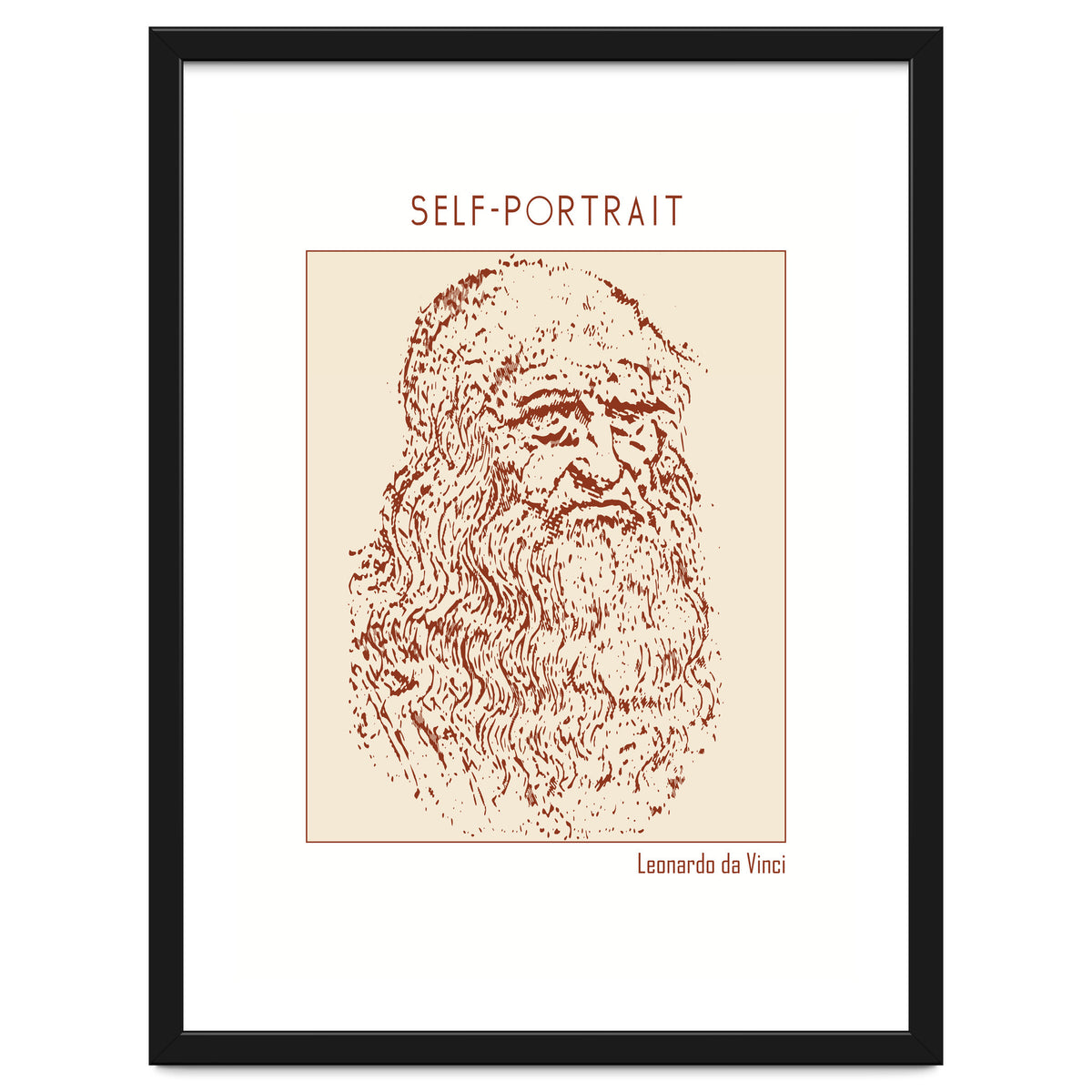 Self Portrait – Leonardo Da Vinci